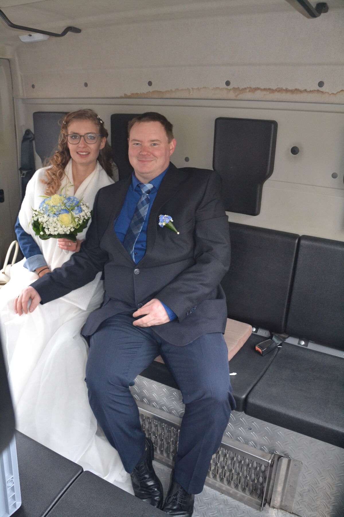 Just married - Sarah & Christoper