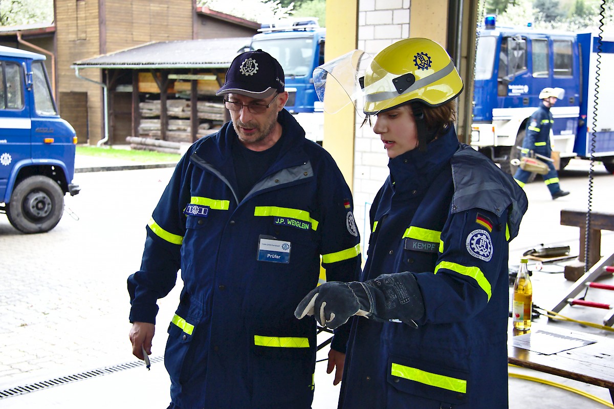 Grundausbildungsprüfung in Ochsenfurt