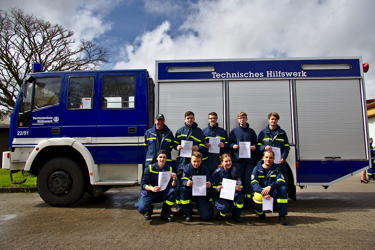 Grundausbildungsprüfung in Ochsenfurt