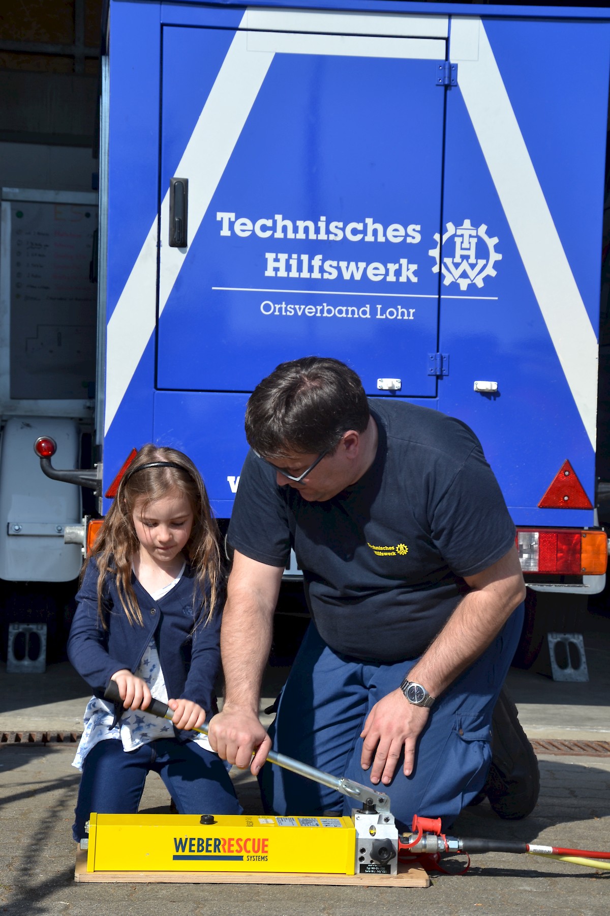 Brückentag ist Blaulichttag im THW Lohr