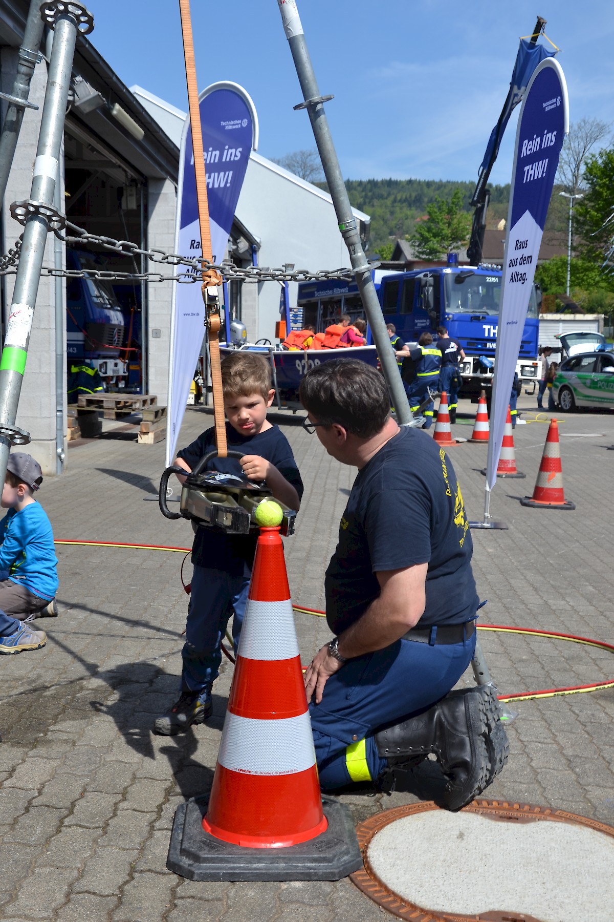 Brückentag ist Blaulichttag im THW Lohr