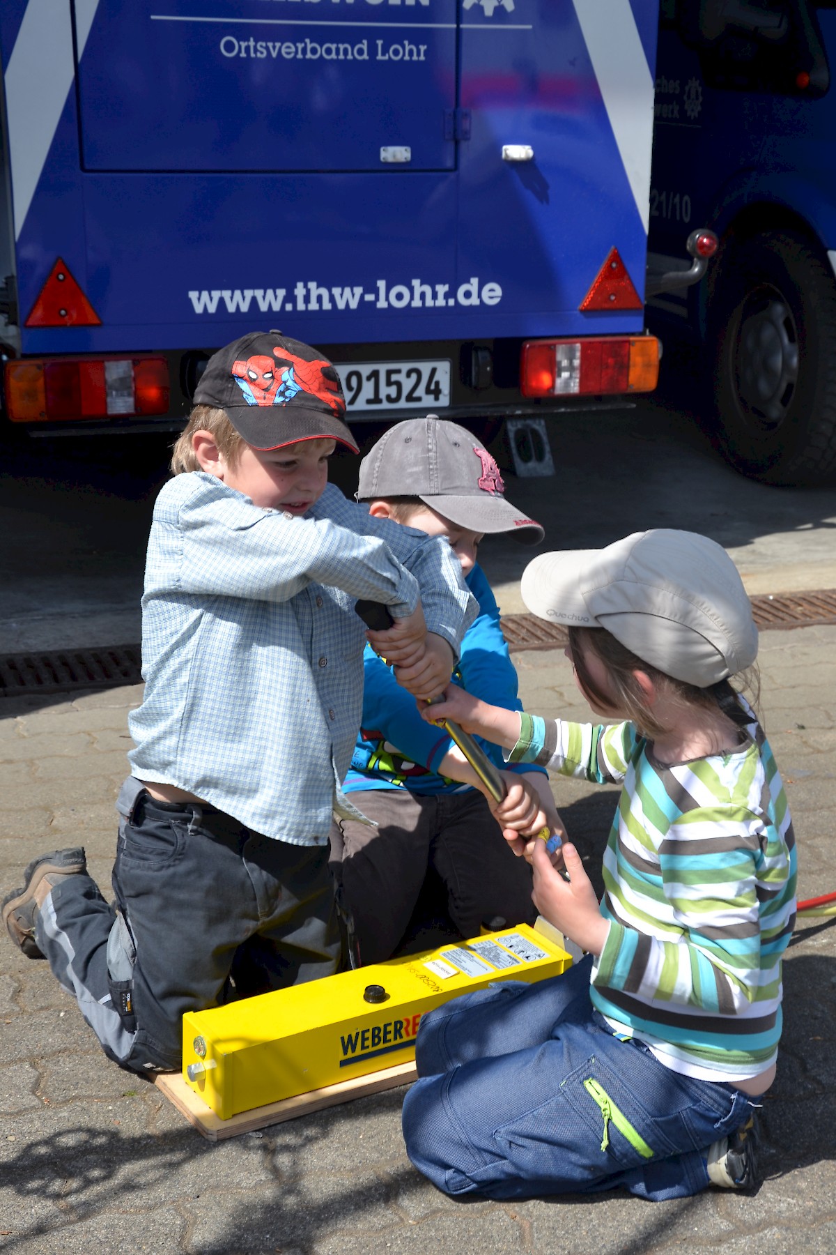 Brückentag ist Blaulichttag im THW Lohr