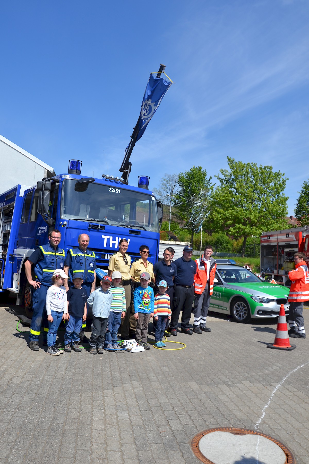 Brückentag ist Blaulichttag im THW Lohr