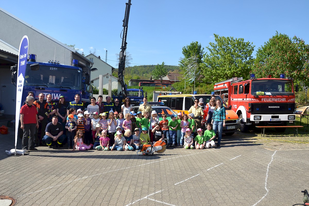 Brückentag ist Blaulichttag im THW Lohr