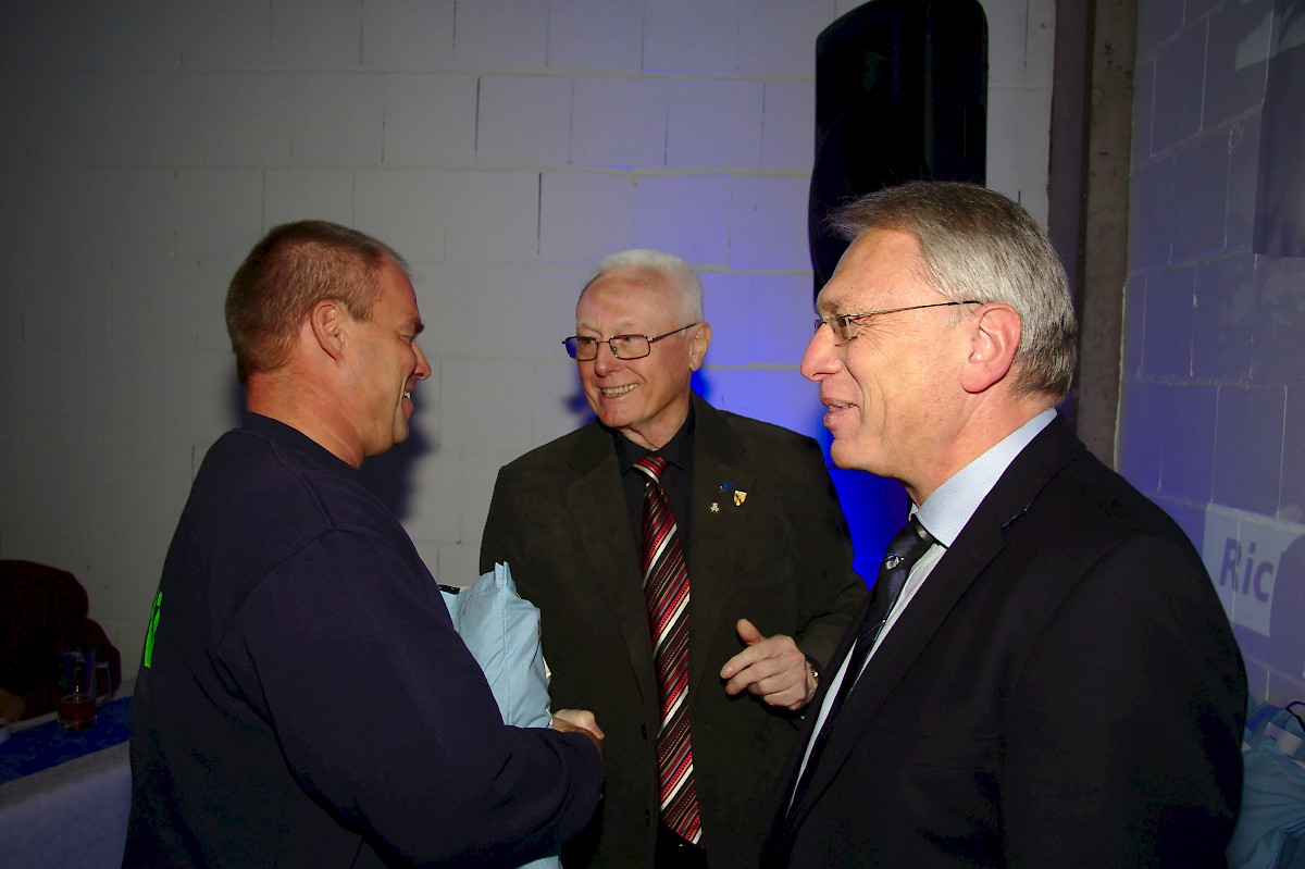 Richtfest der Fördervereinsgarage