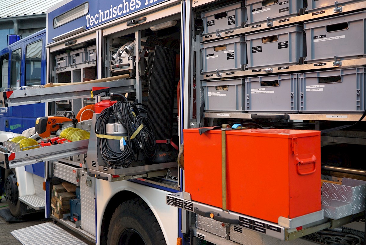 Lions Club Lohr - Marktheidenfeld zu Gast beim THW OV Lohr a. Main