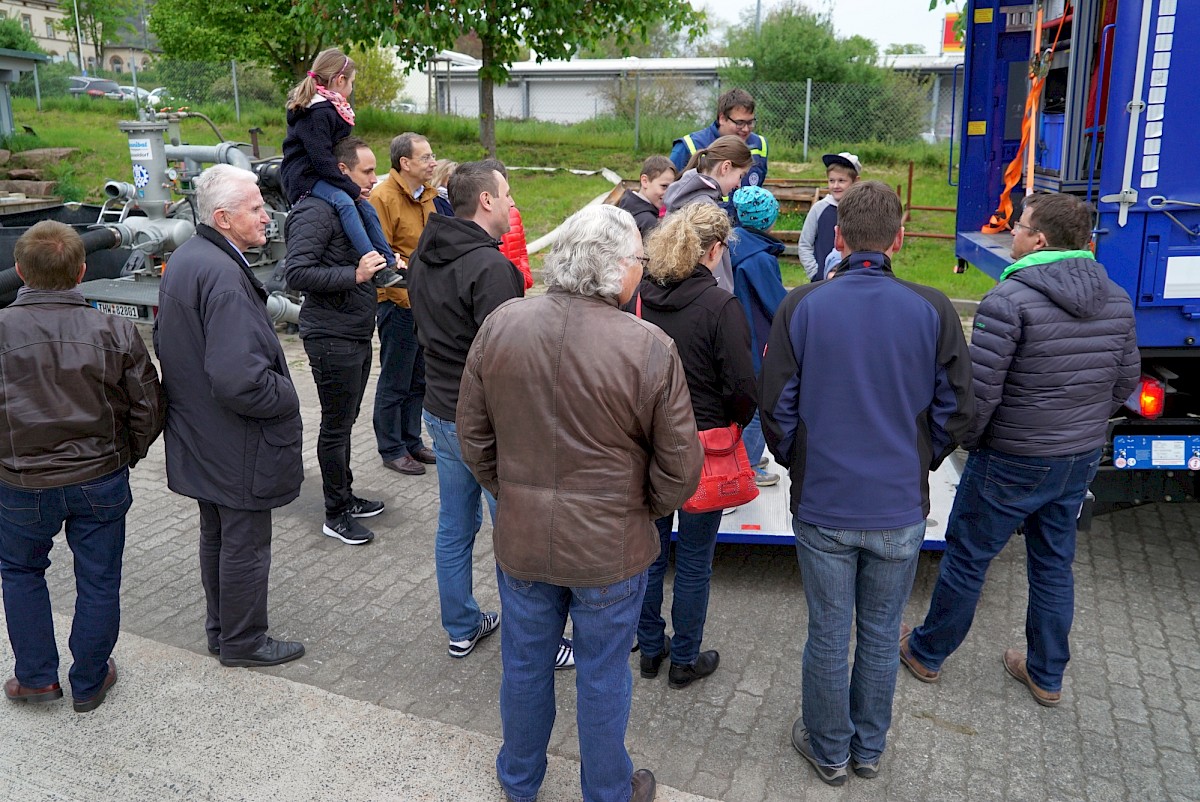 Lions Club Lohr - Marktheidenfeld zu Gast beim THW OV Lohr a. Main