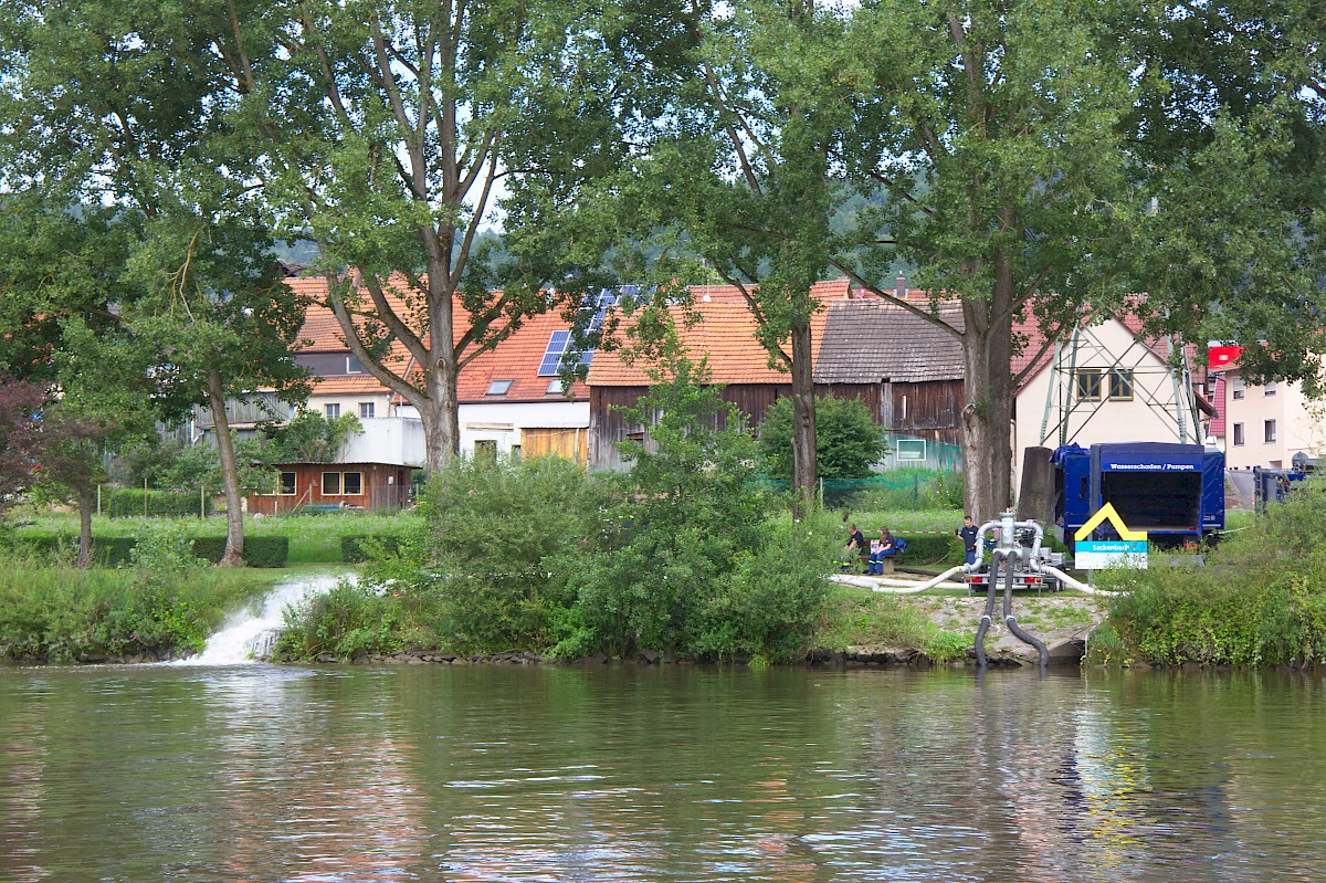 Voller Hof beim THW Lohr: Mehrere Ausbildungen und Gästegruppen beschäftigen den Ortsverband Lohr am ersten August-Samstag