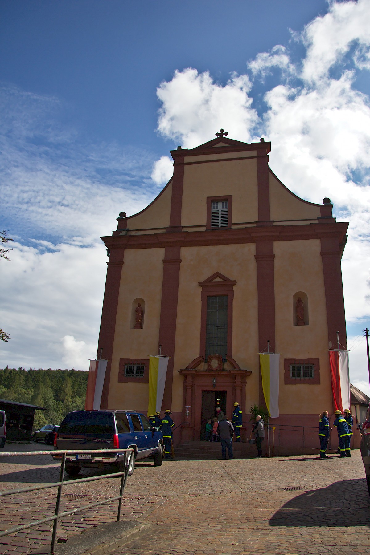 Hochzeit des Helfers Kevin Hecht