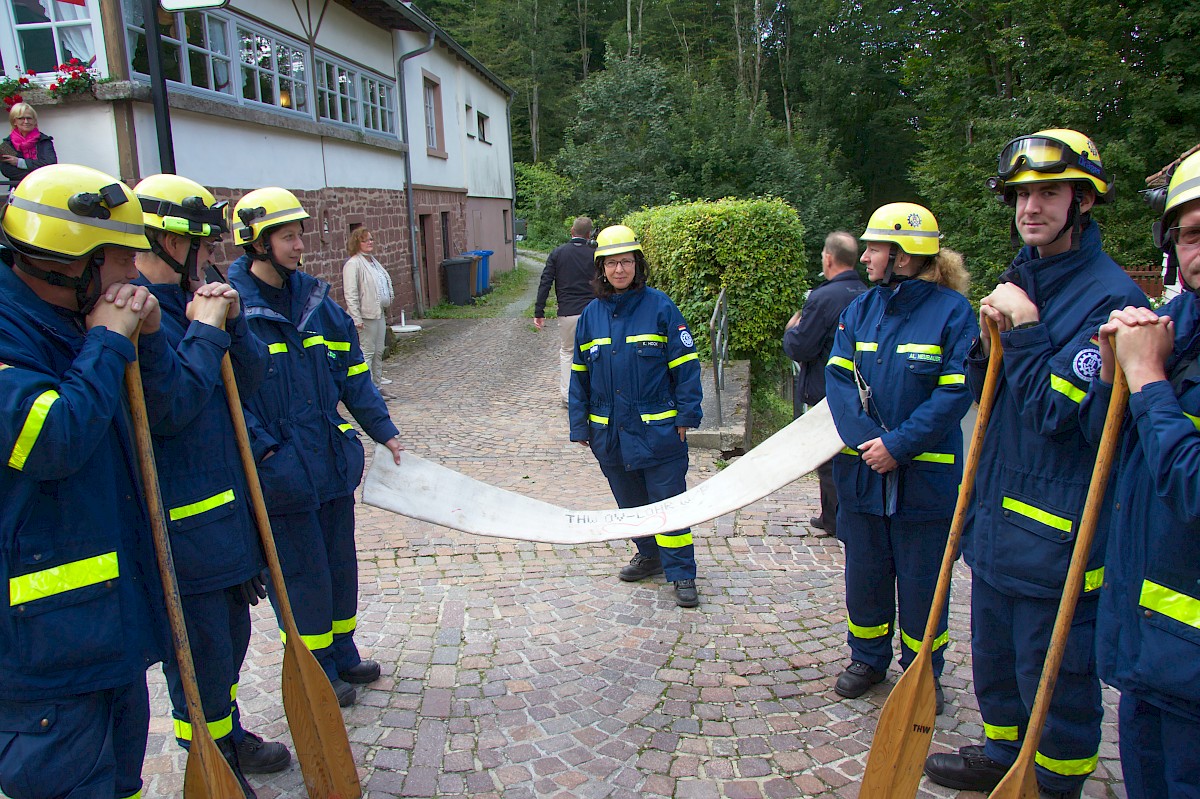 Hochzeit des Helfers Kevin Hecht
