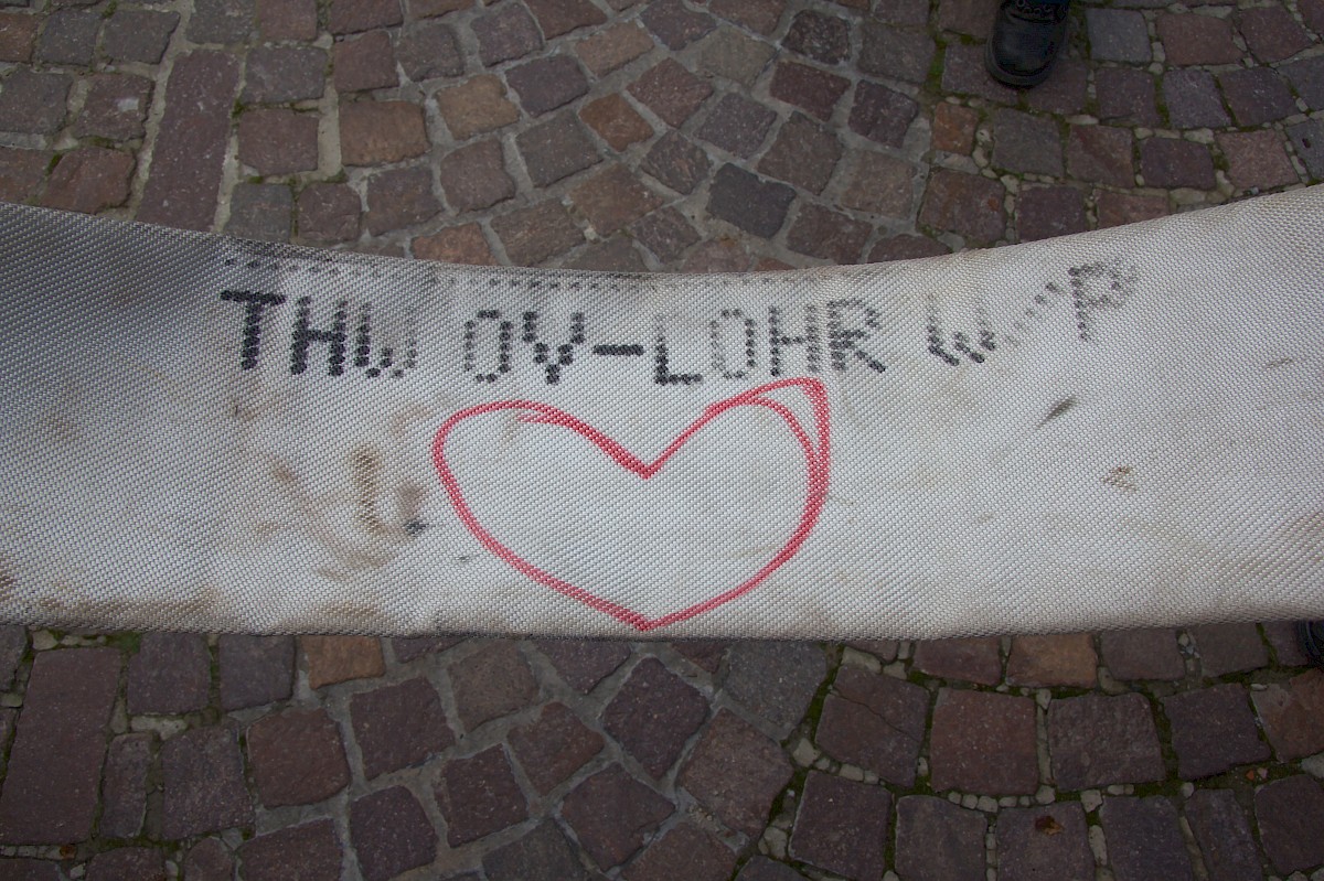 Hochzeit des Helfers Kevin Hecht