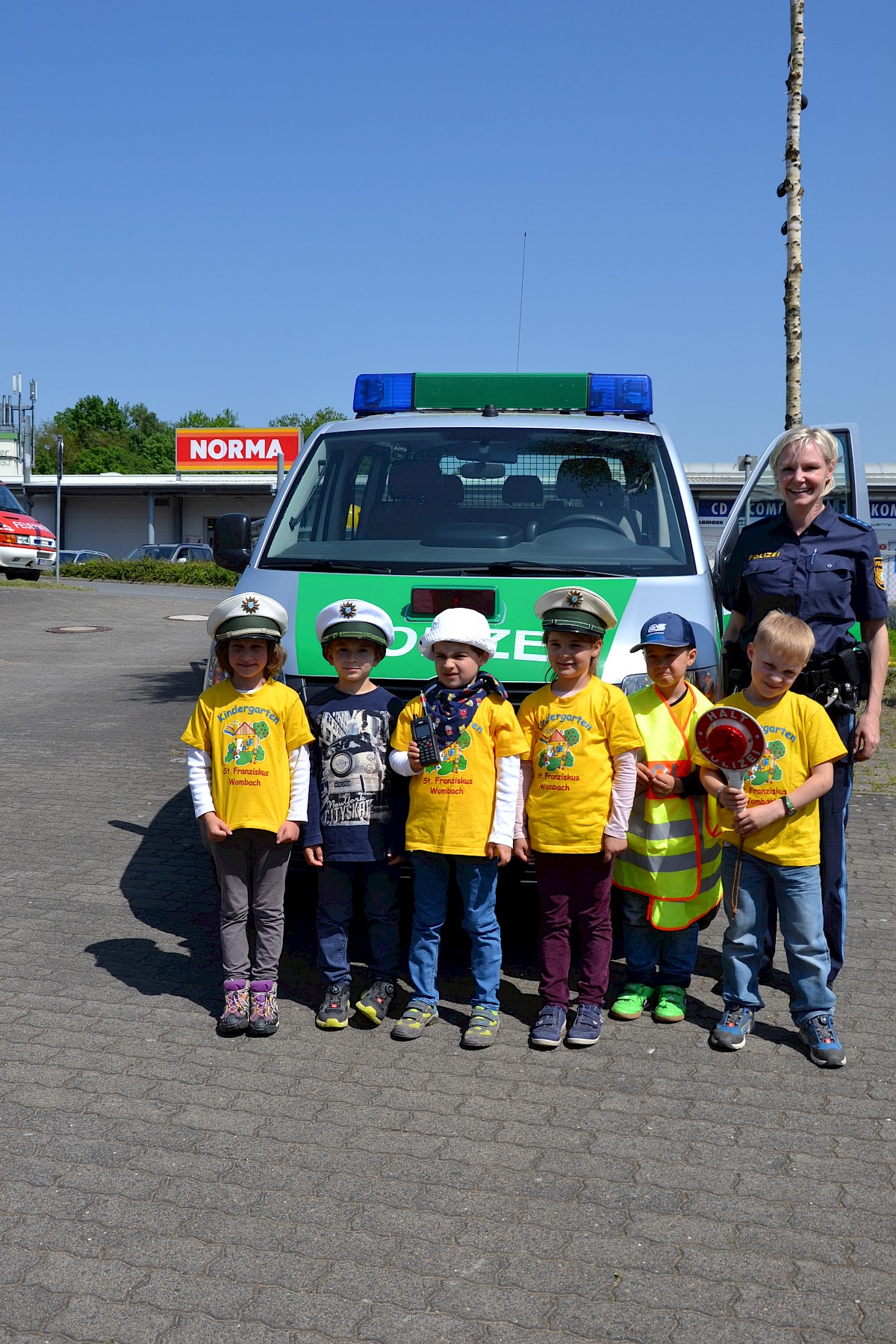 Raus aus dem Alltag Rein ins THW für die Vorschüler der Lohrer Kindergärten