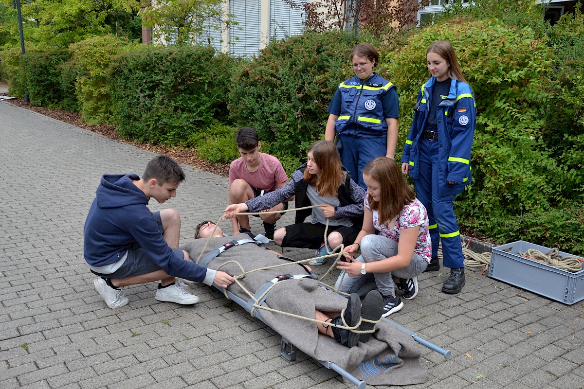 Unterricht mal anders, für die 8. Technikerklassen der Lohrer Realschule