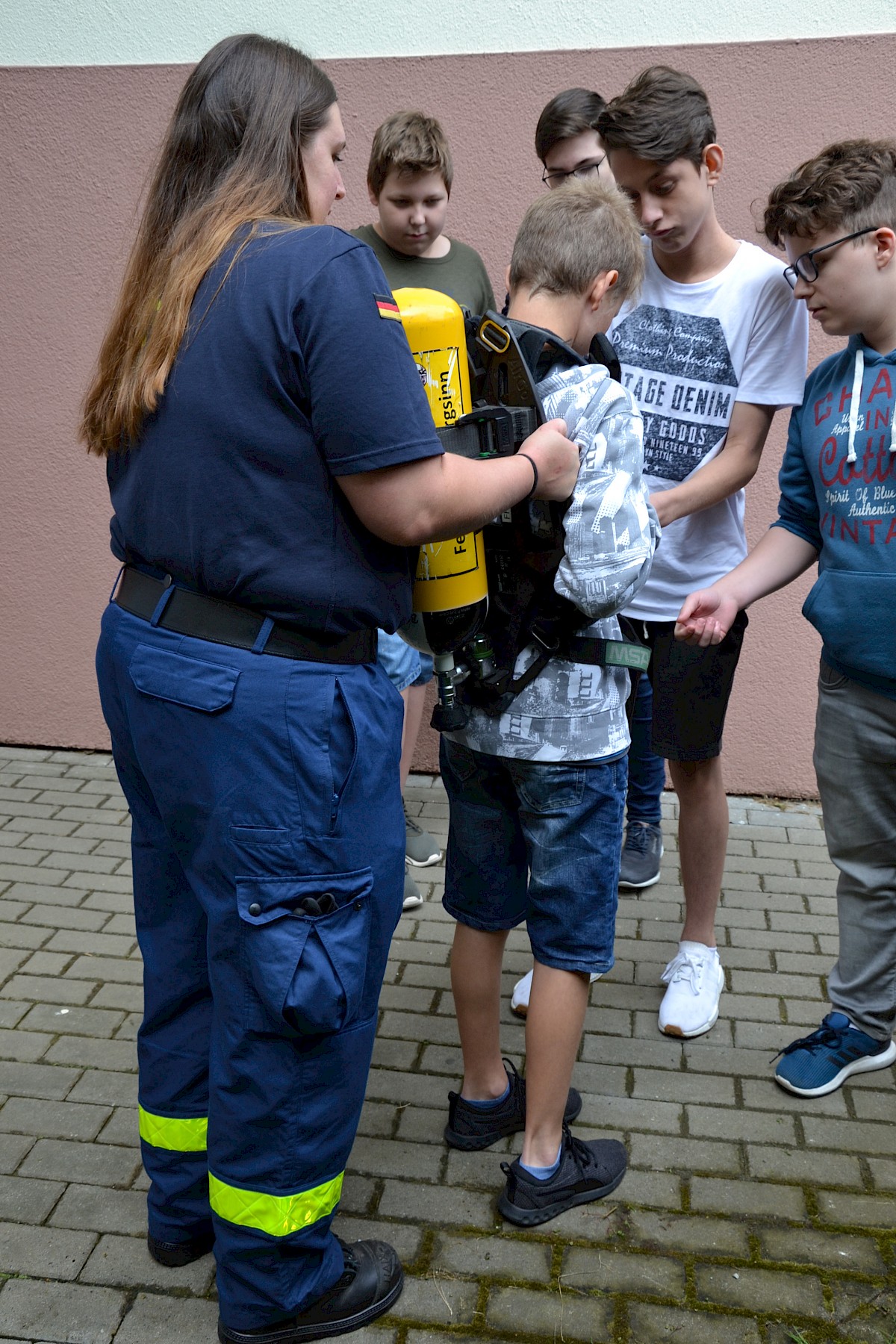 Unterricht mal anders, für die 8. Technikerklassen der Lohrer Realschule