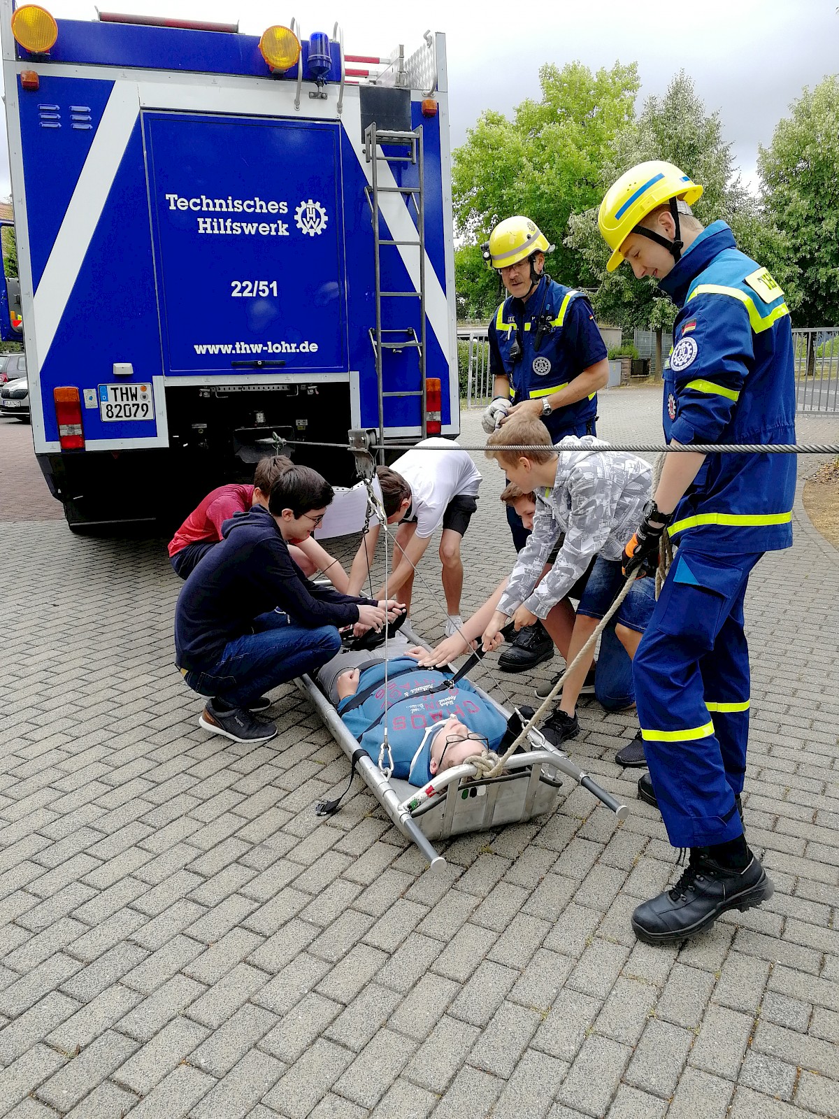 Unterricht mal anders, für die 8. Technikerklassen der Lohrer Realschule