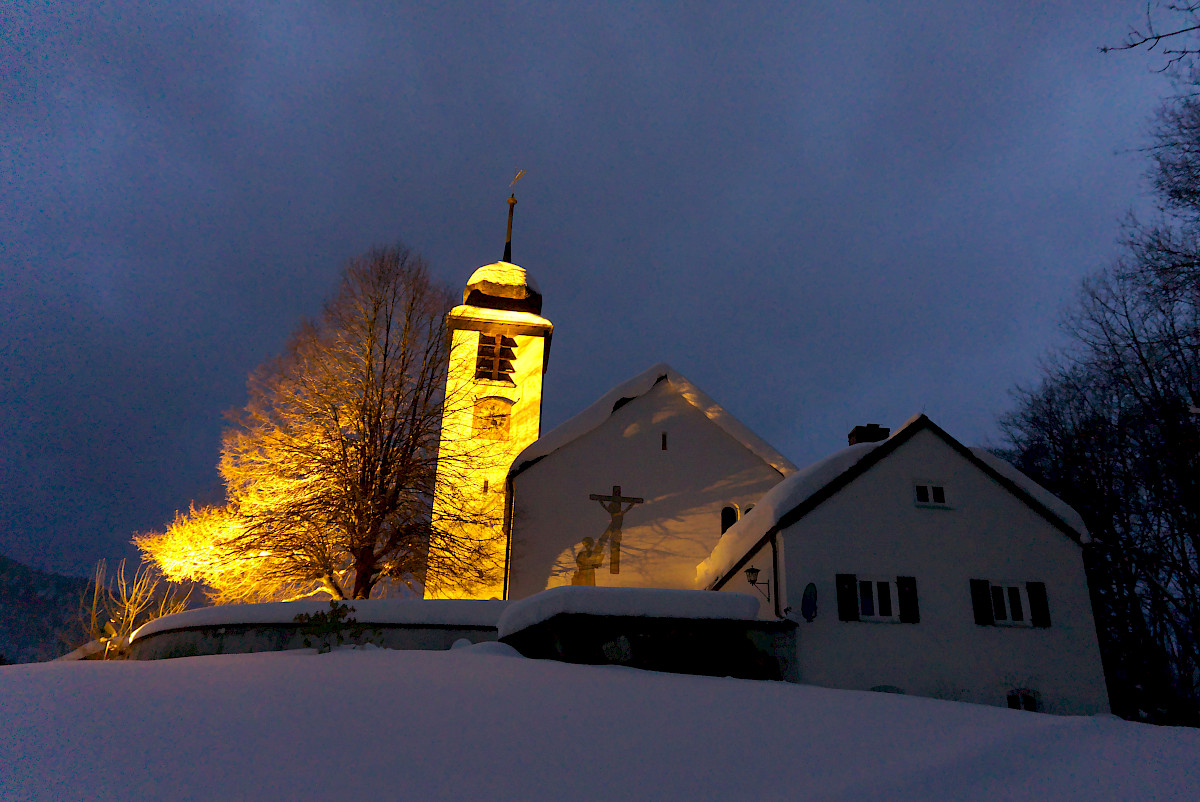 Schnee-Einsatz in Südbayern