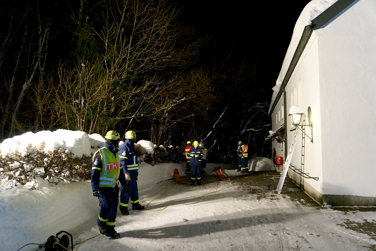 Schnee-Einsatz in Südbayern