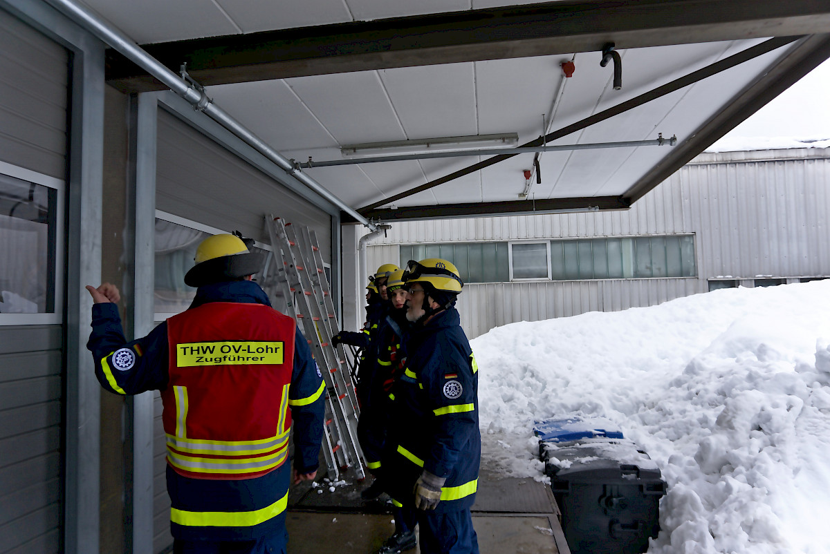 Schnee-Einsatz in Südbayern