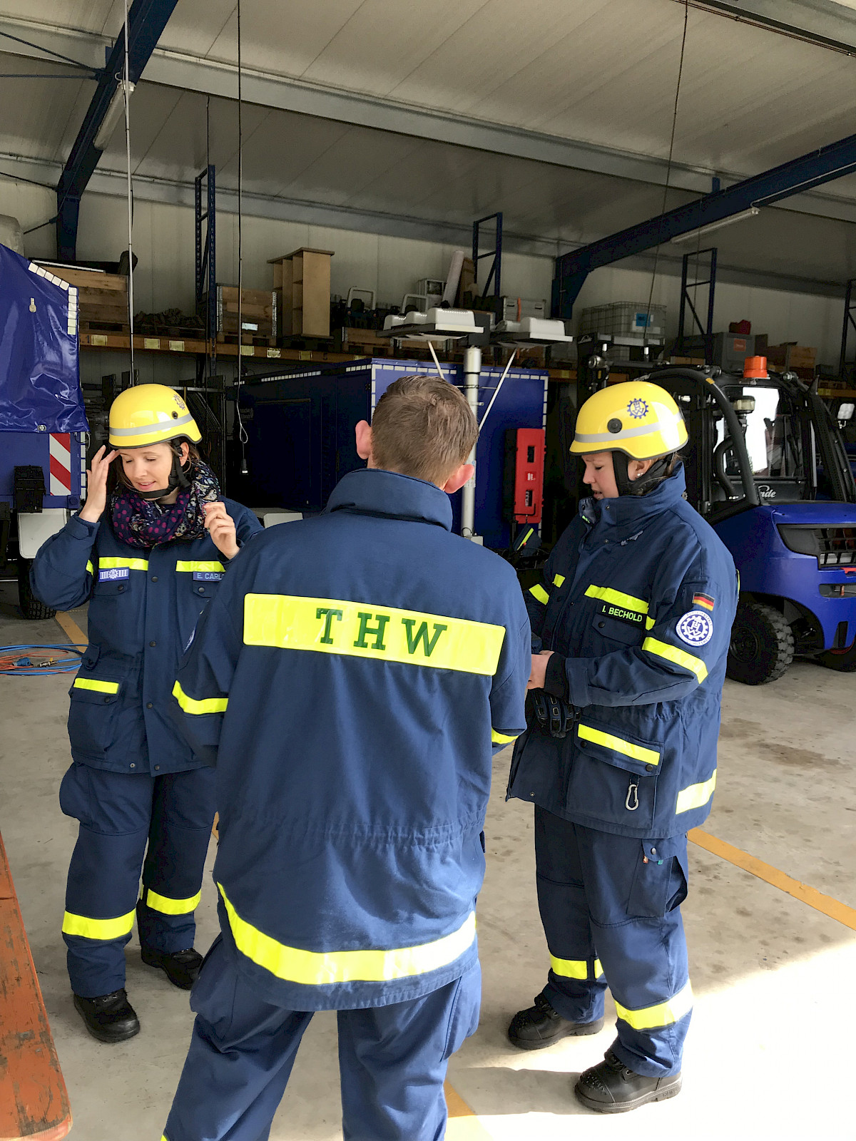 Nachwuchs in den Reihen der THW Ortsverbände im Regionalstellenbereich Karlstadt