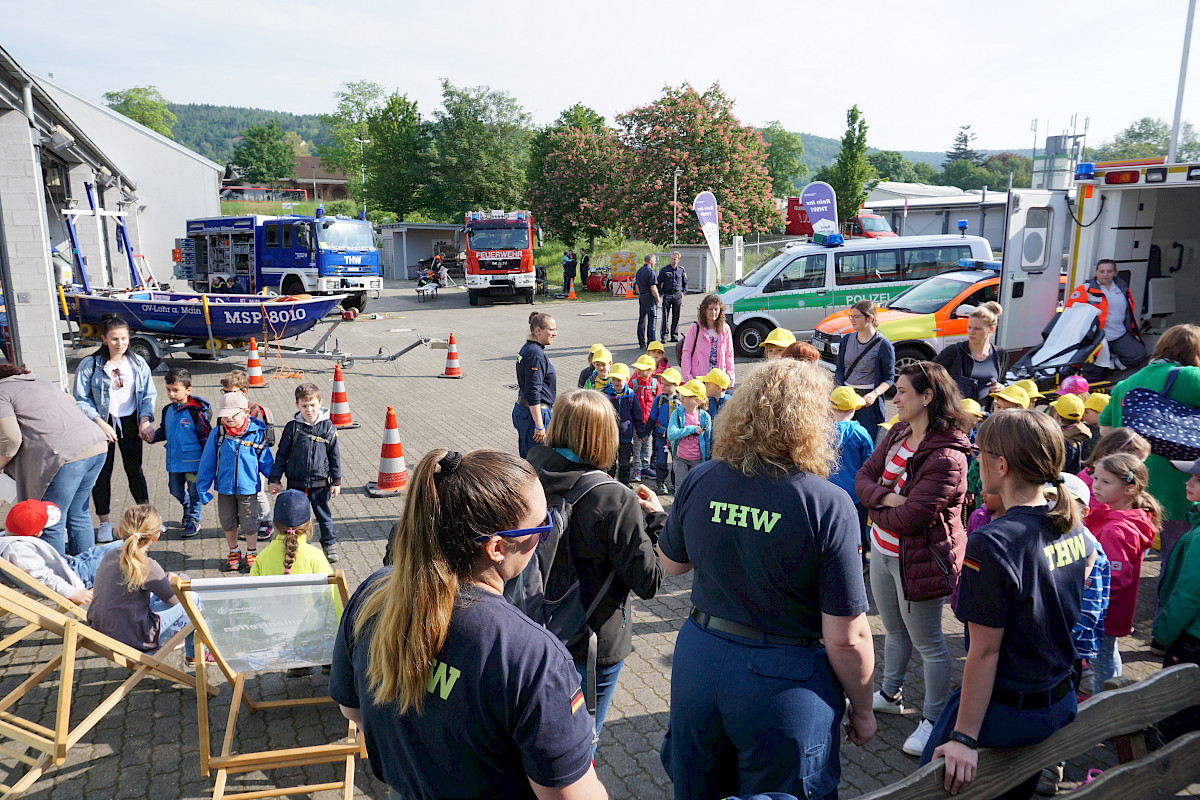 Blaulichttag 2019 beim THW Lohr