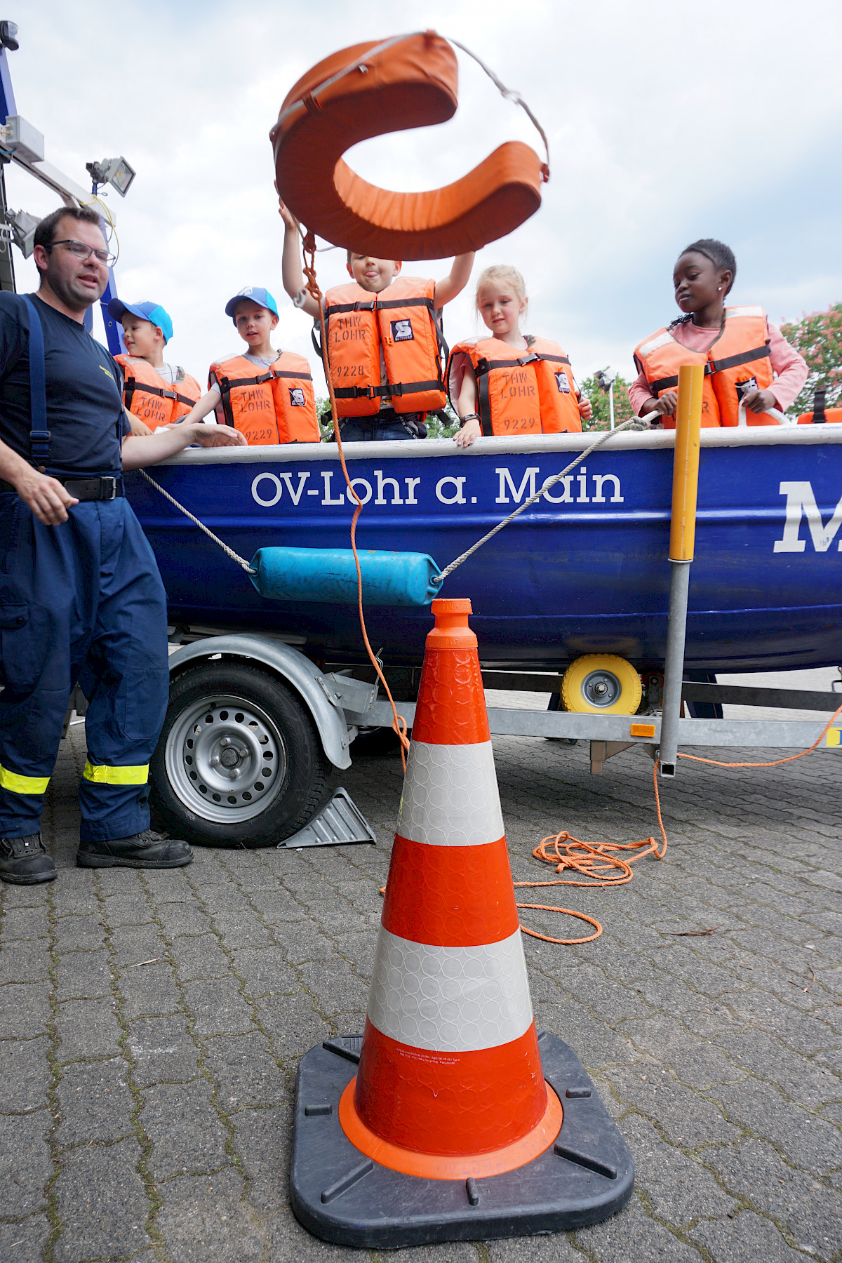 Blaulichttag 2019 beim THW Lohr