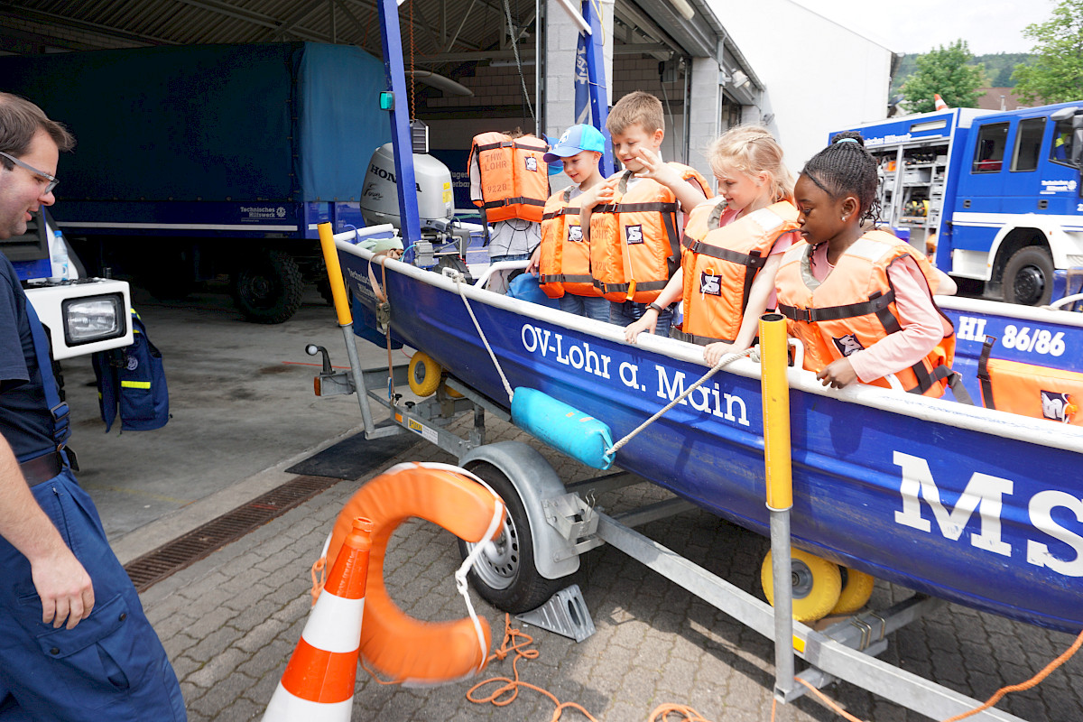 Blaulichttag 2019 beim THW Lohr