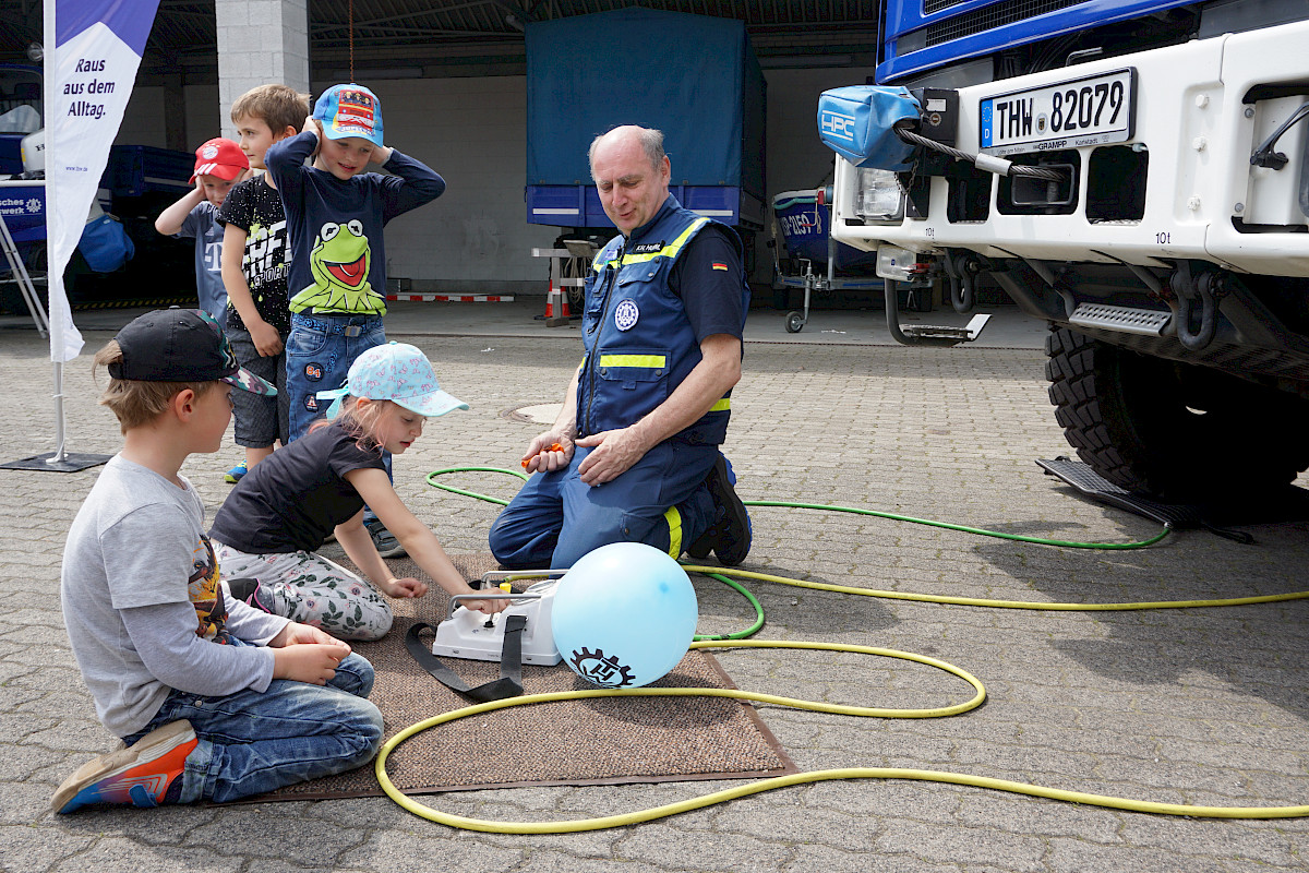 Blaulichttag 2019 beim THW Lohr