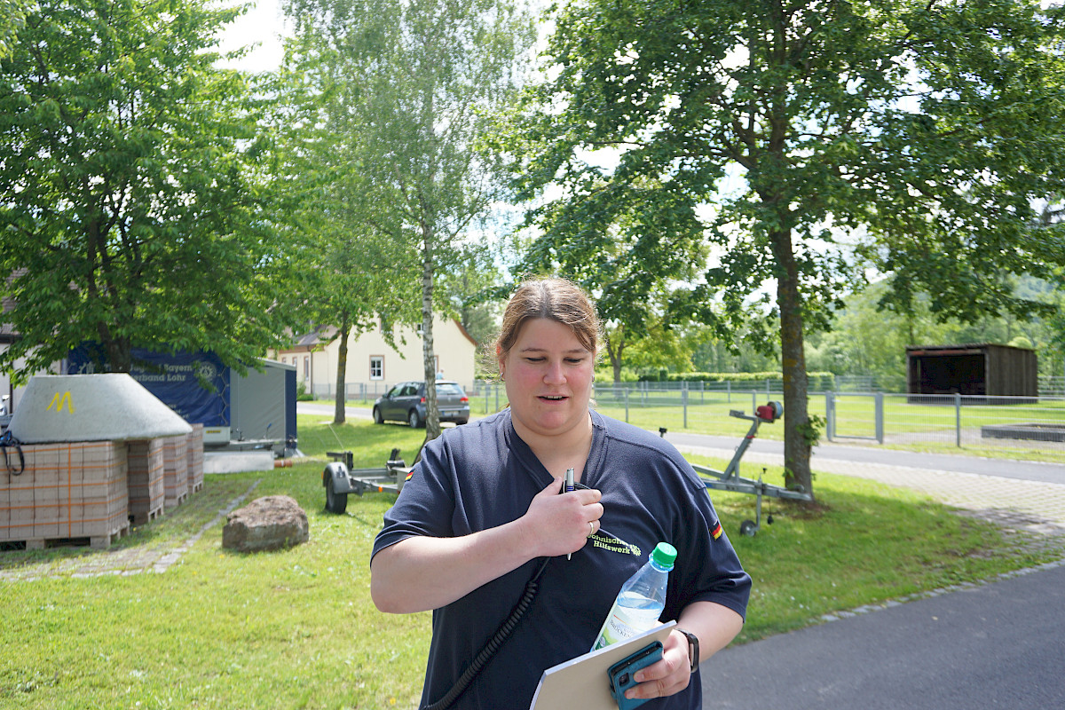 Volle Kraft voraus bei der Mehrtagesübung des THW Lohr