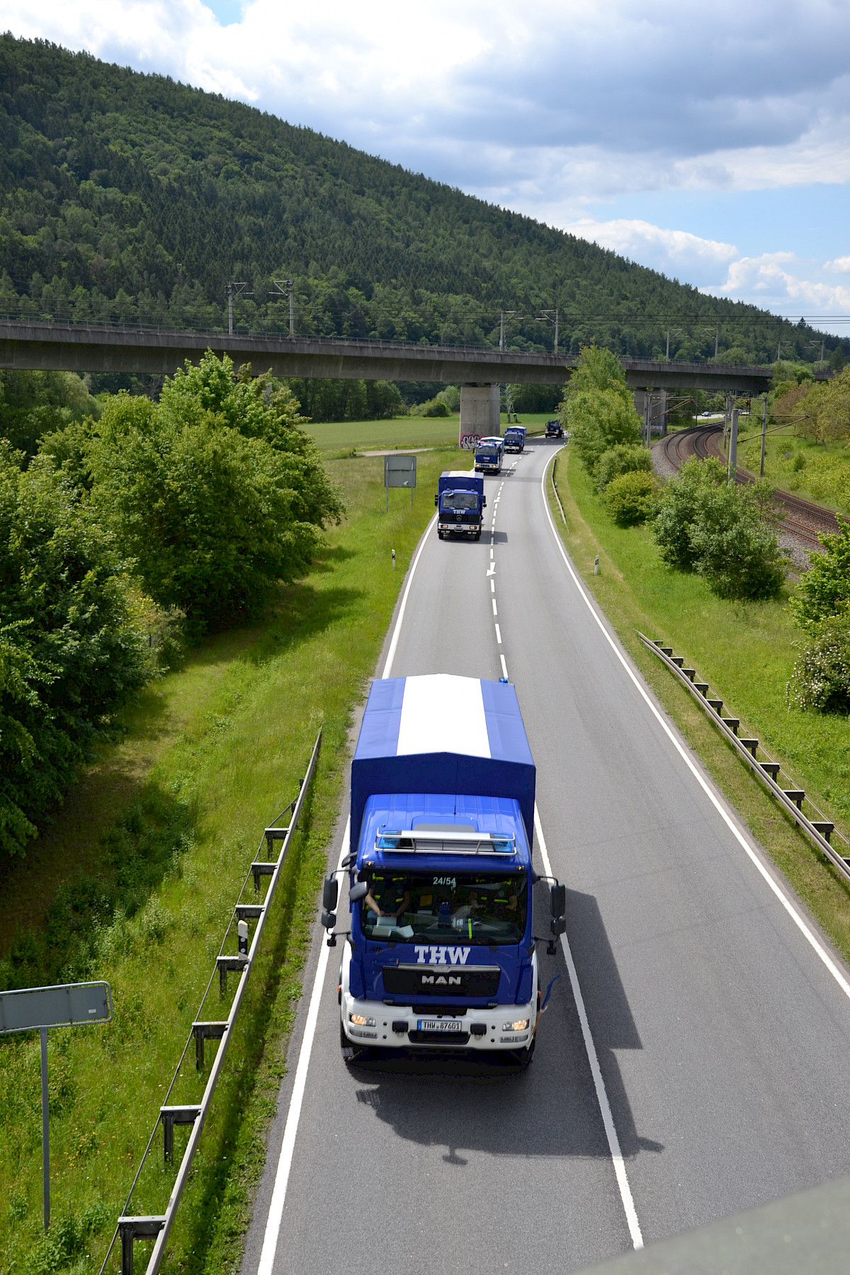 Volle Kraft voraus bei der Mehrtagesübung des THW Lohr