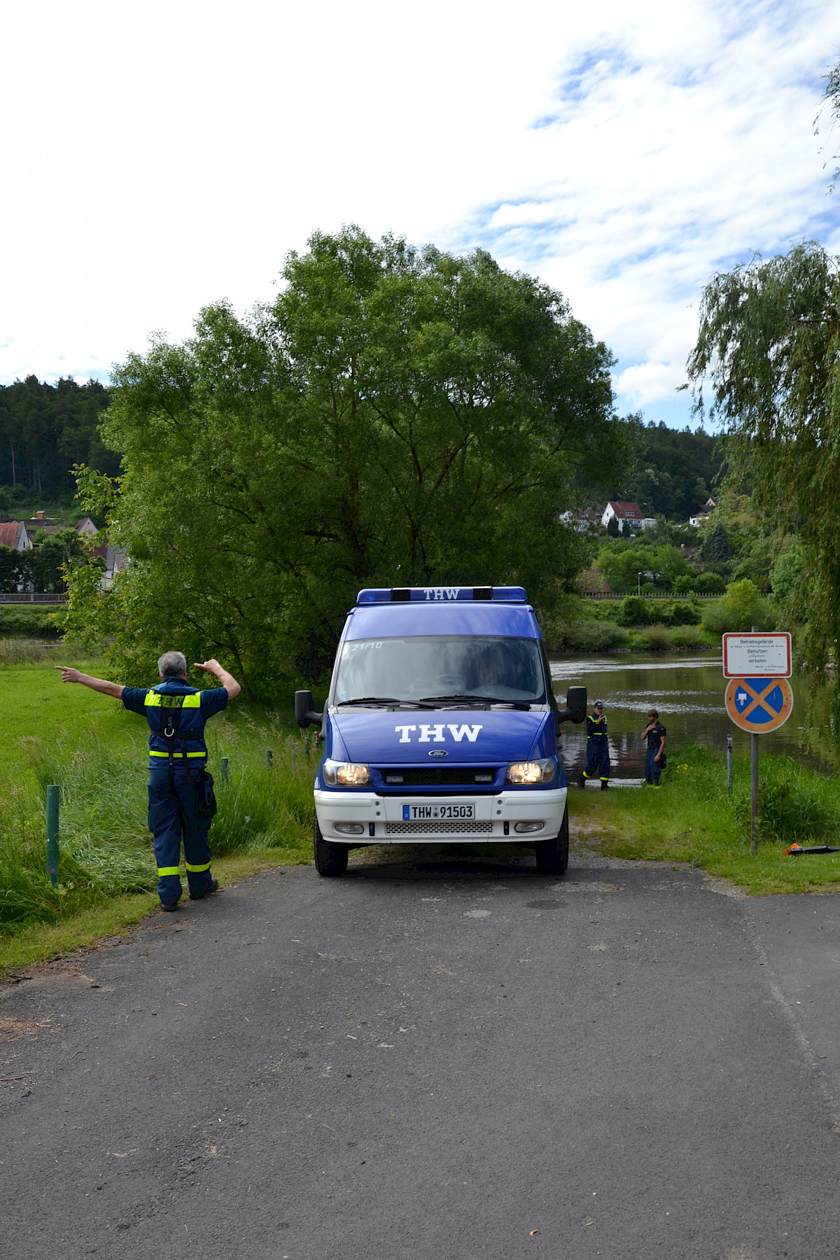 Volle Kraft voraus bei der Mehrtagesübung des THW Lohr