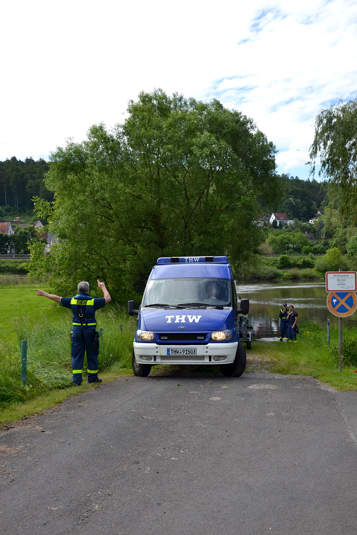 Volle Kraft voraus bei der Mehrtagesübung des THW Lohr