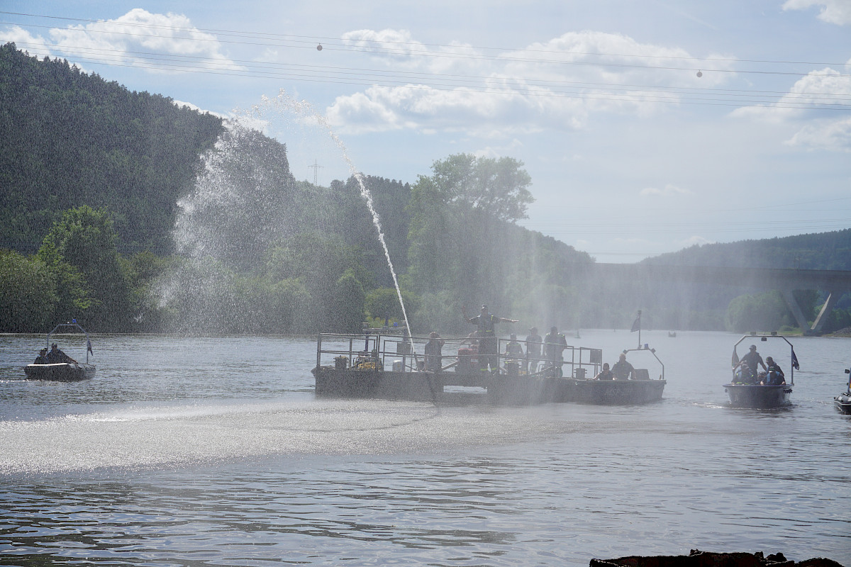 Fortbildung für Bootsführer des Regionalstellenbereiches Karlstadt