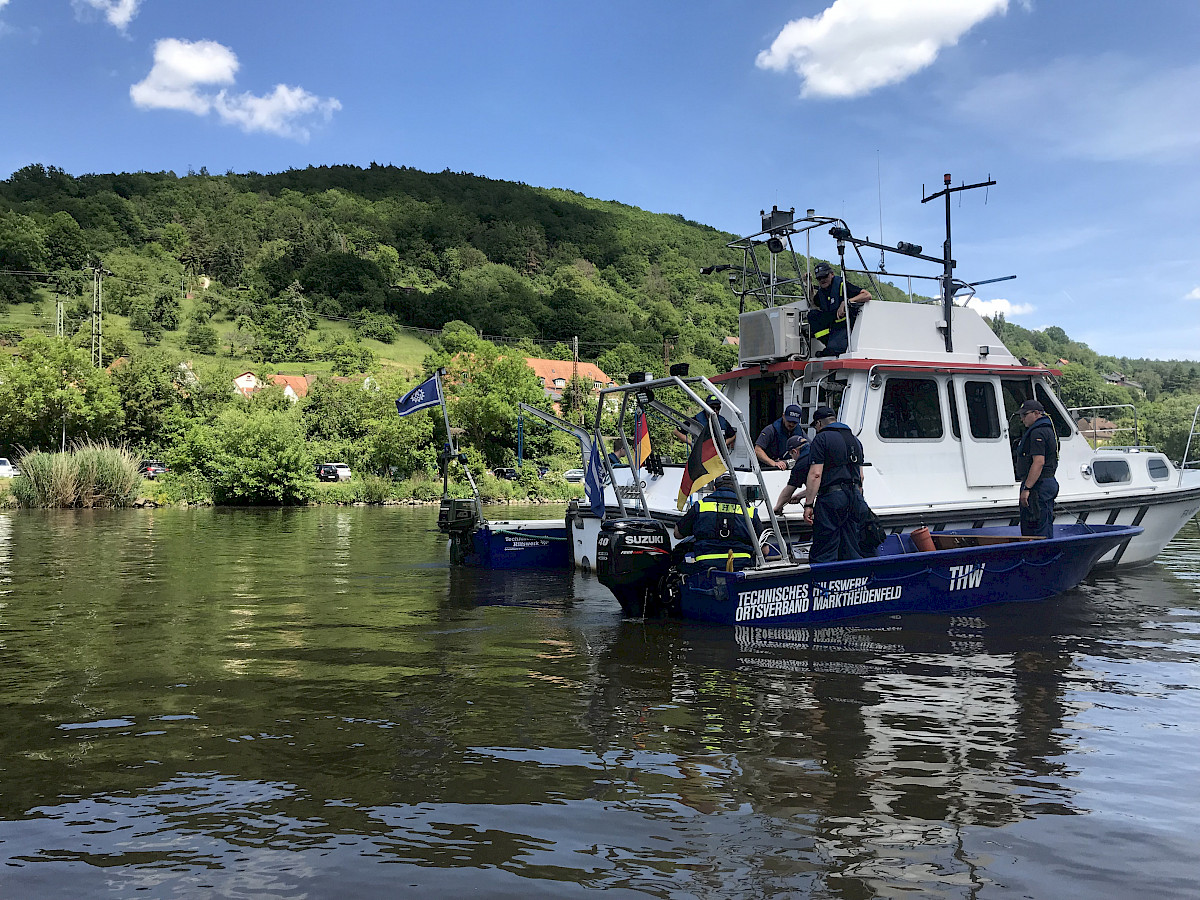 Fortbildung für Bootsführer des Regionalstellenbereiches Karlstadt