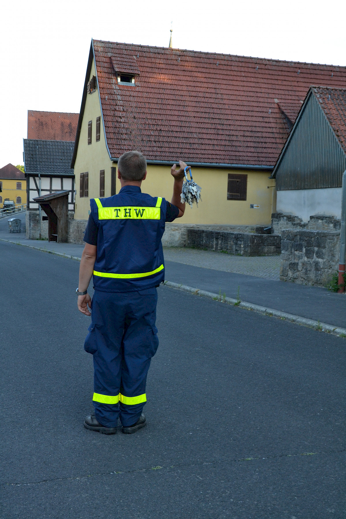 Gehoben, geschoben, gerettet, gelacht, geschwitzt – 172 THW Helfer ziehen gemeinsam an einem Strang