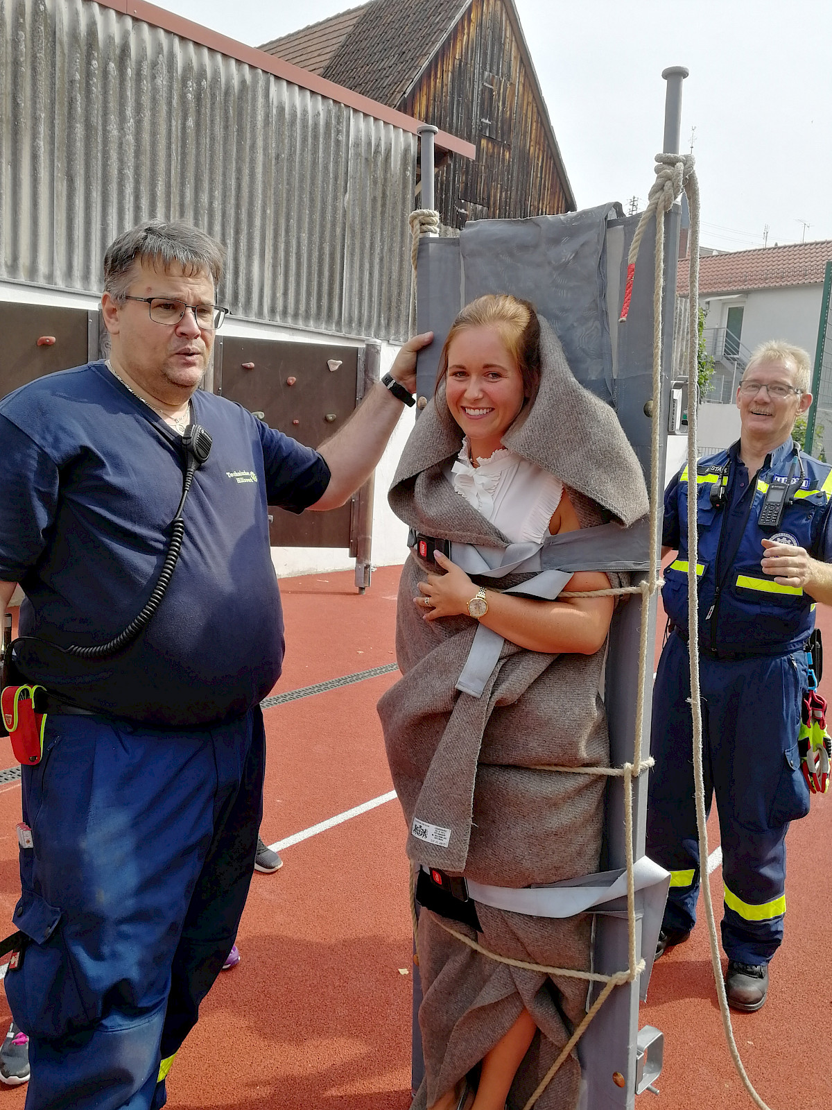 THW Technik Tag in der Realschule und Grundschule