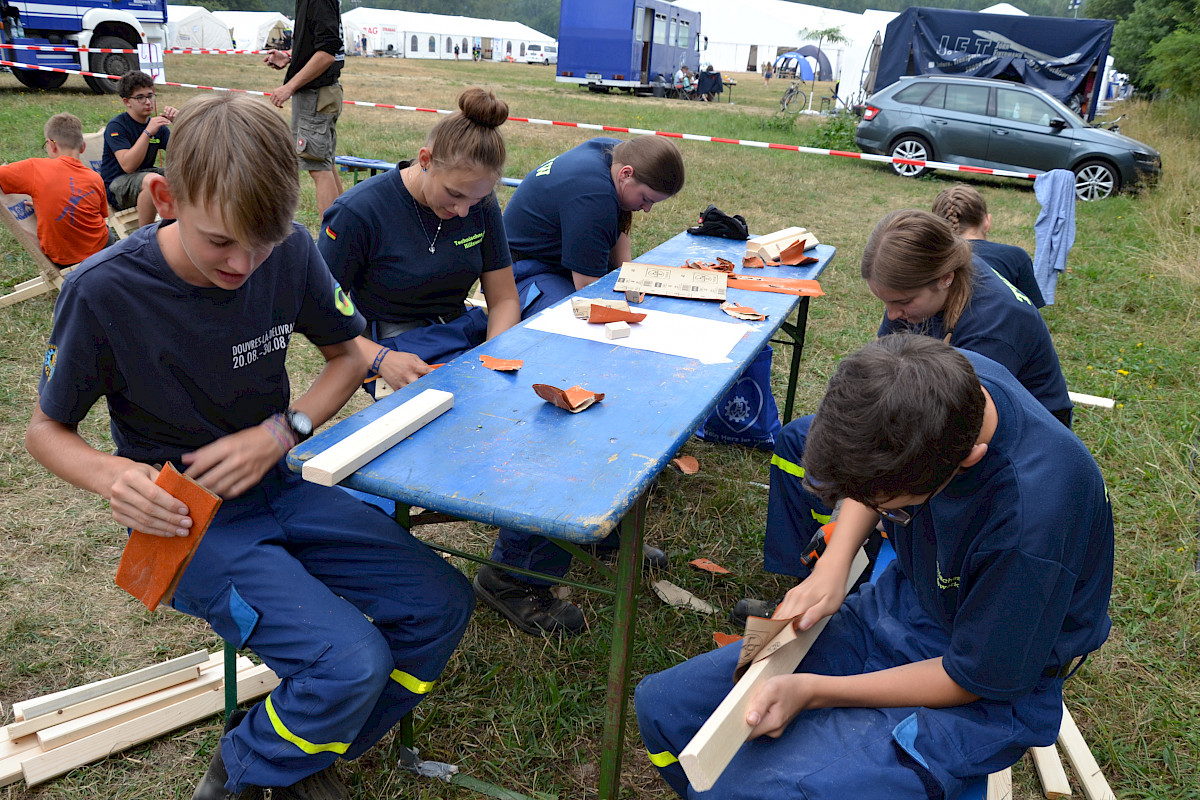 Abenteuer im Thüringer Wald für unsere Jugendgruppe beim Bundesjugendlager 2019