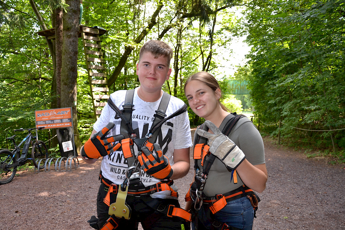 Abenteuer im Thüringer Wald für unsere Jugendgruppe beim Bundesjugendlager 2019