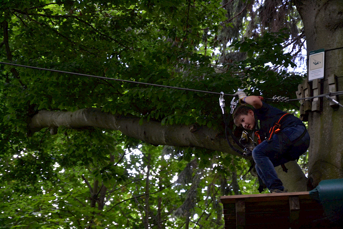 Abenteuer im Thüringer Wald für unsere Jugendgruppe beim Bundesjugendlager 2019