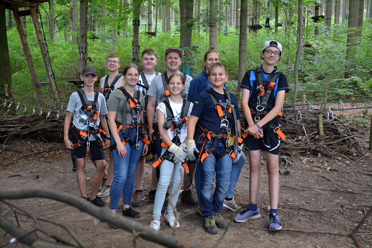 Abenteuer im Thüringer Wald für unsere Jugendgruppe beim Bundesjugendlager 2019