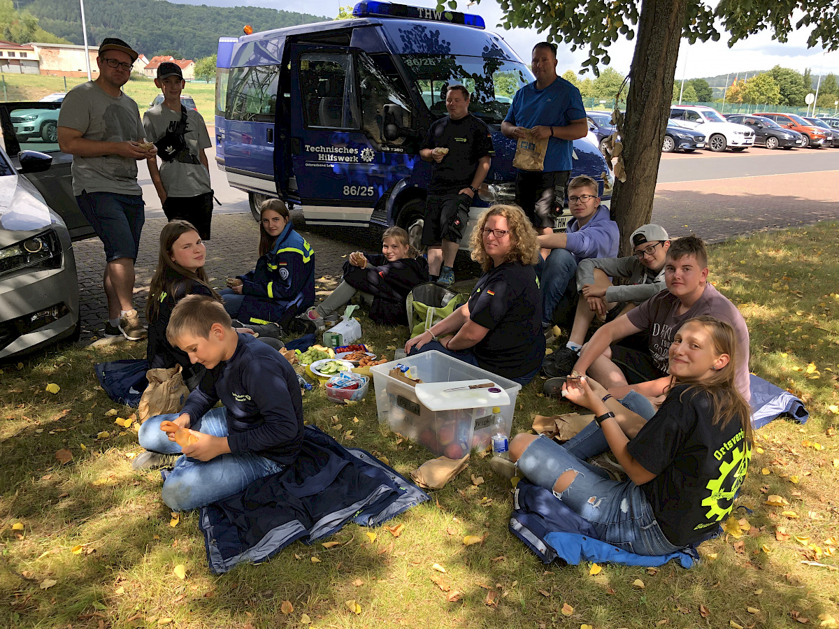 Abenteuer im Thüringer Wald für unsere Jugendgruppe beim Bundesjugendlager 2019