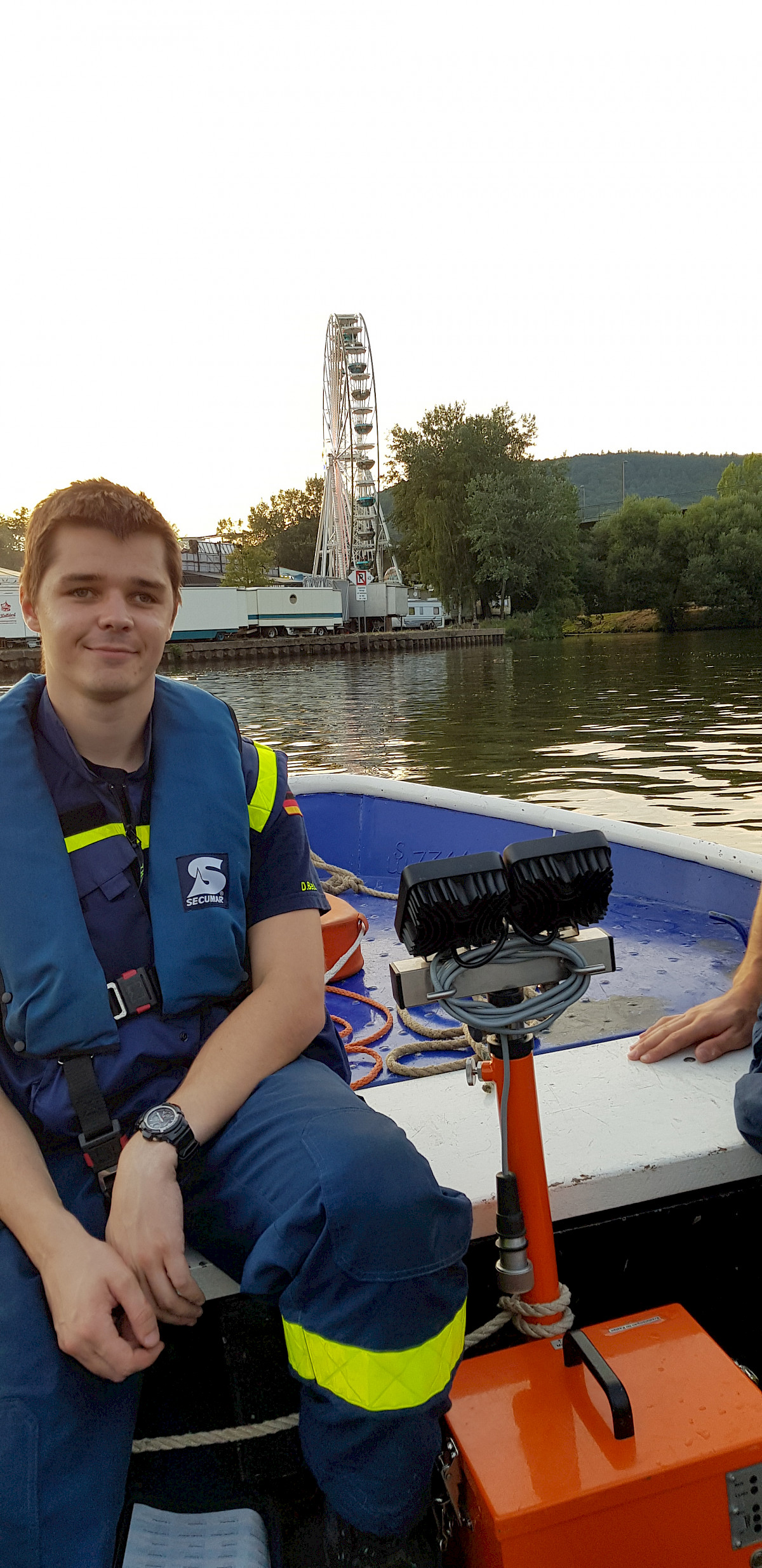 Wir gemeinsam für Lohr, Absicherung des Feuerwerkes der Lohrer Spessartfestwoche