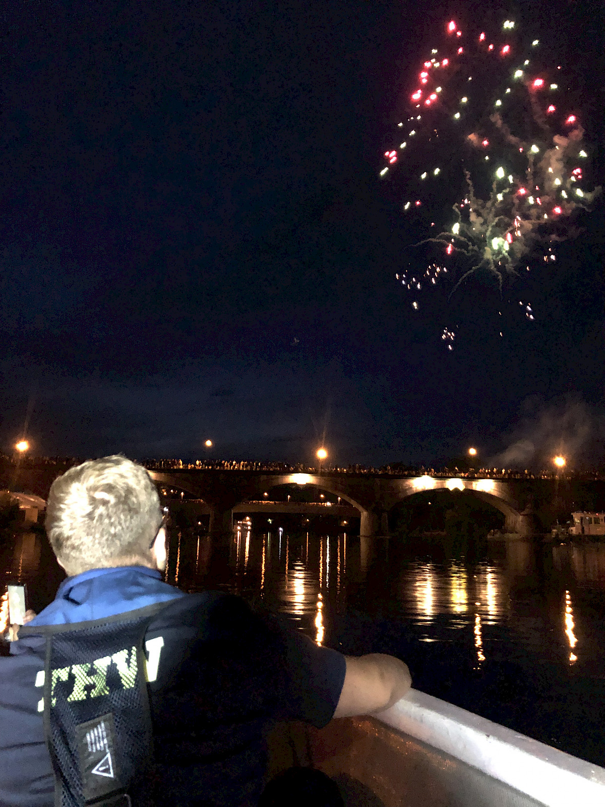 Wir gemeinsam für Lohr, Absicherung des Feuerwerkes der Lohrer Spessartfestwoche