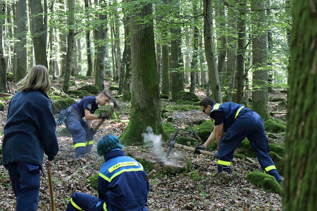 Gelebtes Europa bei der Deutsch-Französischen Jugendbegegnung der THW Jugend Unterfranken