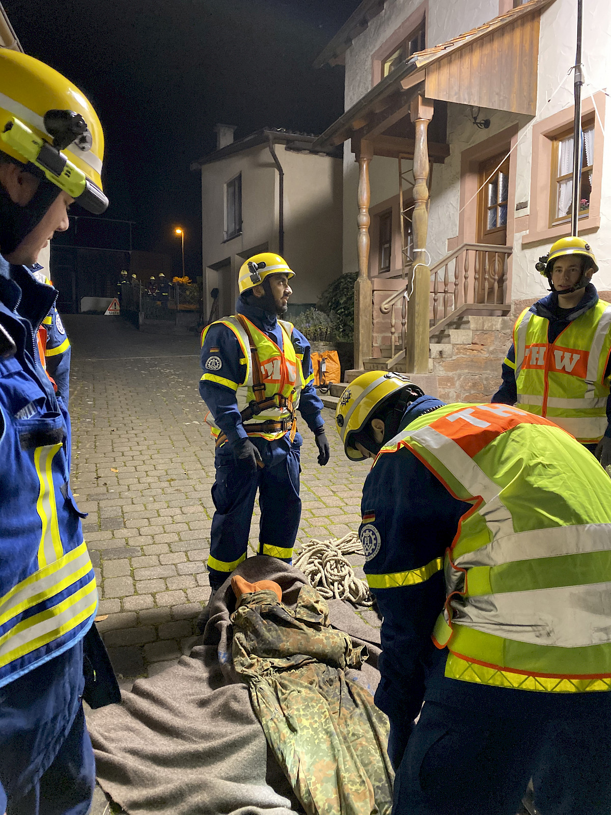 Nachtübung in Neuhütten