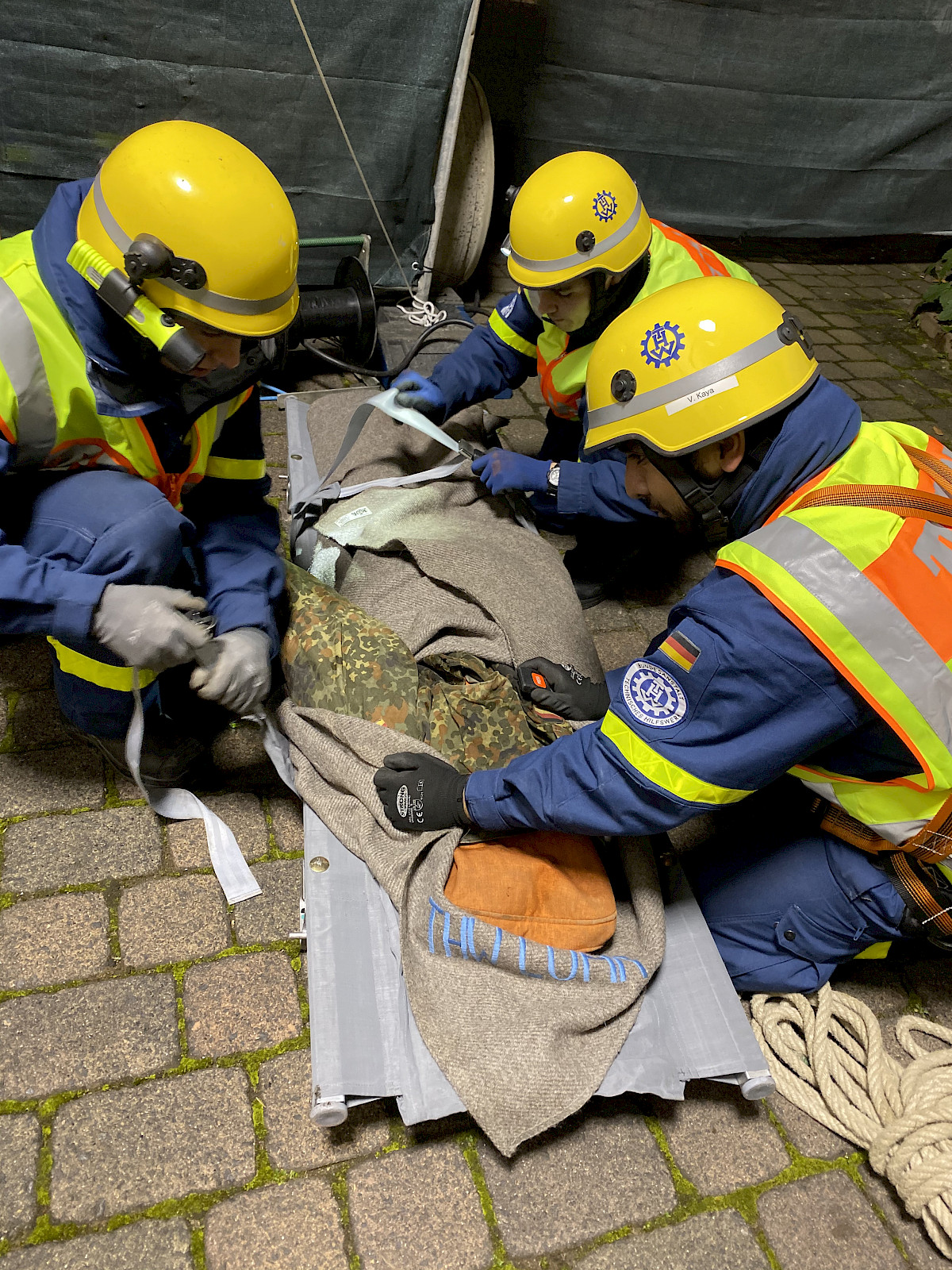 Nachtübung in Neuhütten