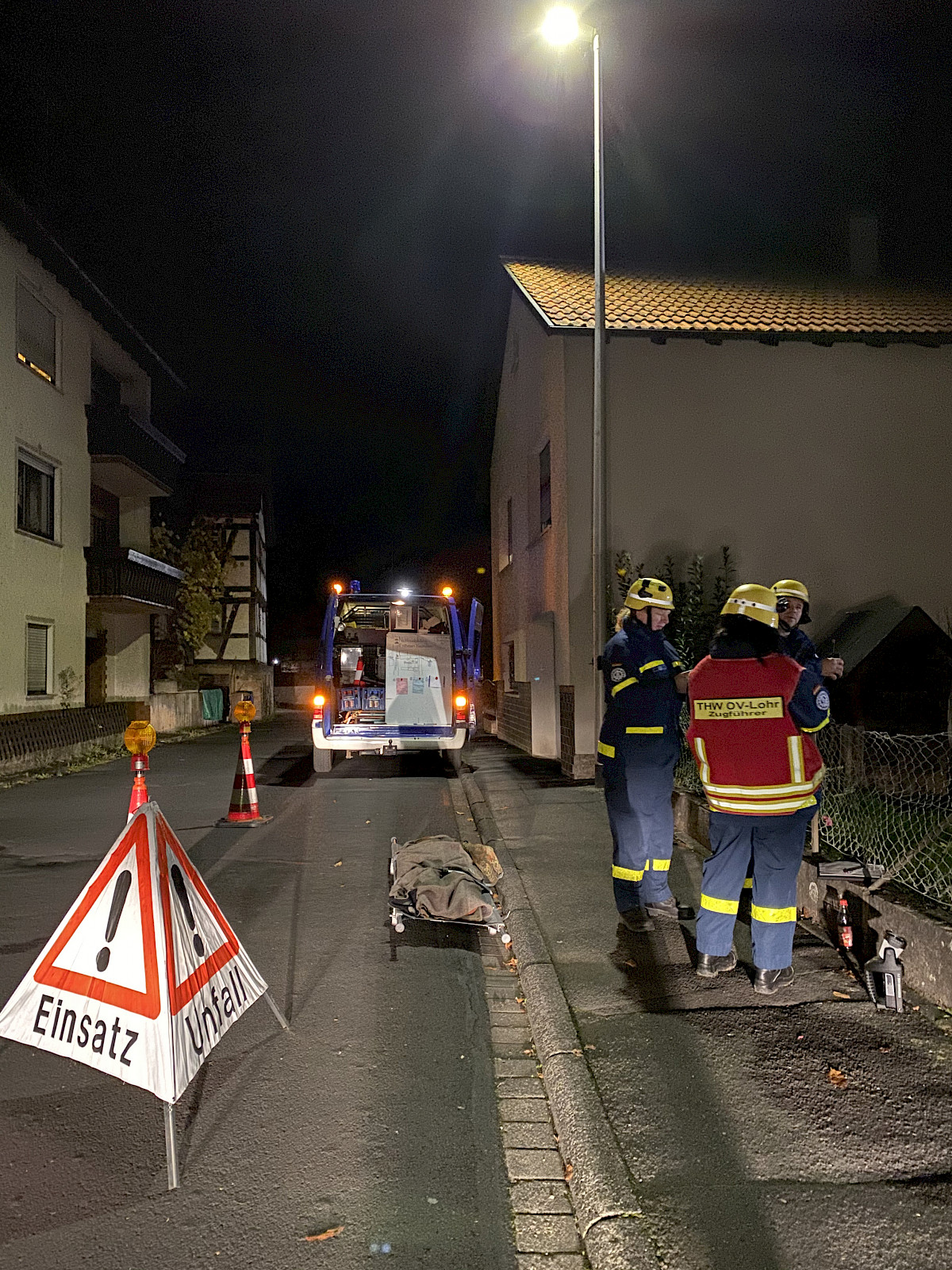 Nachtübung in Neuhütten