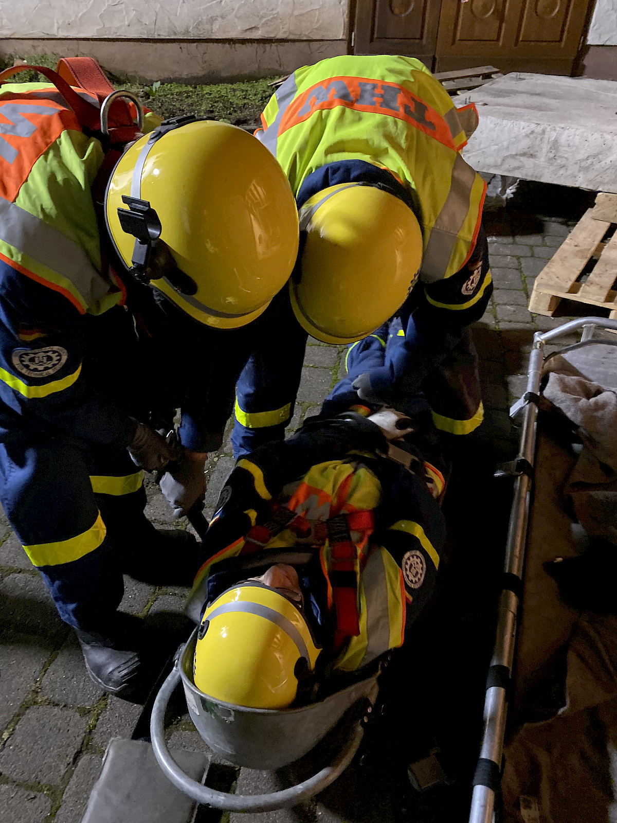 Nachtübung in Neuhütten
