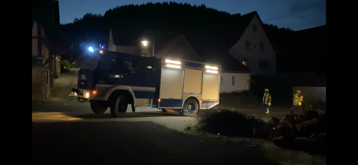 Nachtübung in Neuhütten