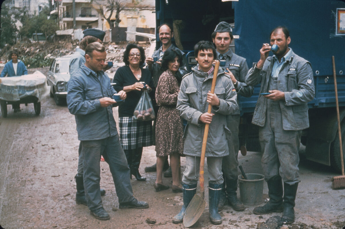 Von denen die losziehen, um zu helfen. Auslandseinsatz Wasser für Beirut 1982