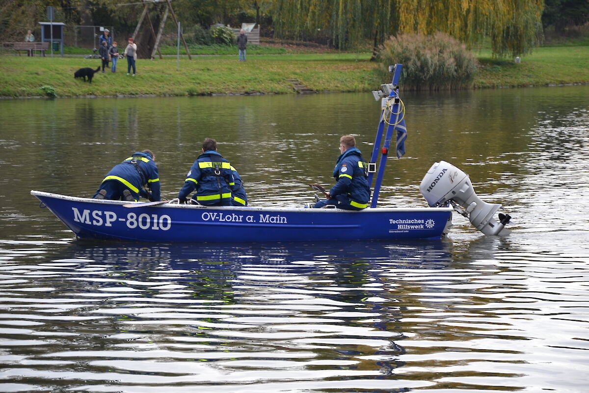 Einsatz in Lohr a. Main – PKW am Haken